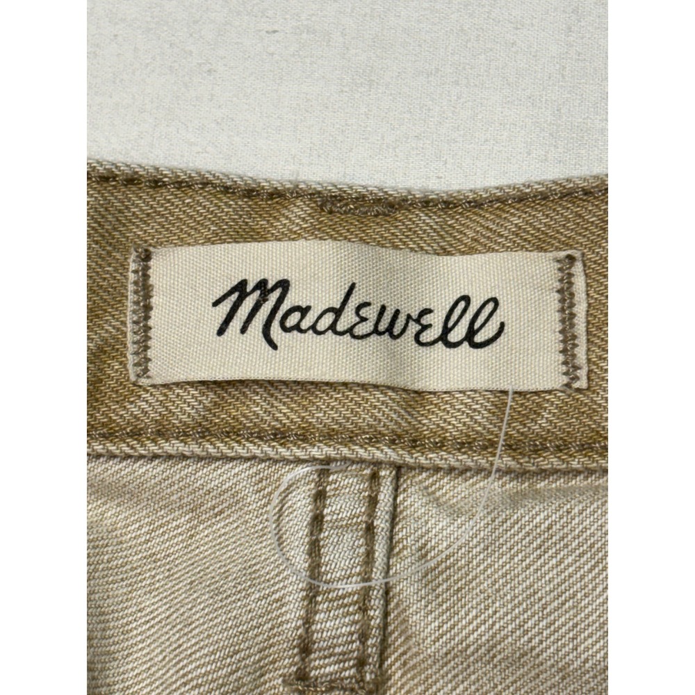 Madewell The Perfect Vintage Wide-Leg Jean Tan Brown 100% Cotton Womens 28X30 - Picture 3 of 12